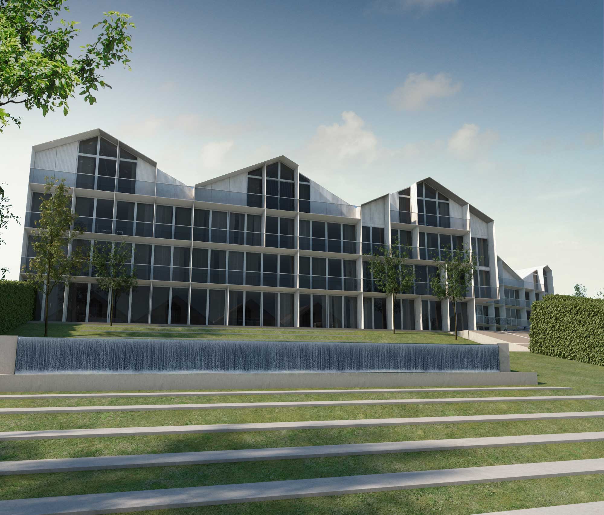 Ajuda Garden - Facade detail